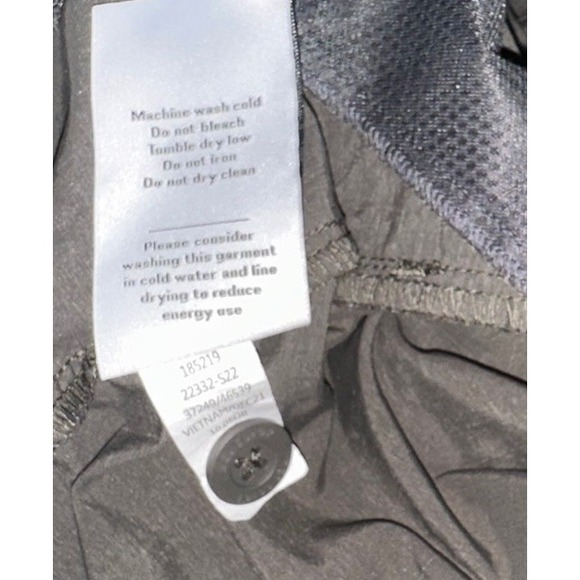 REI Men's Co Op Brown Green Belted Shorts XXL Hiking Fishing Outdoor Ripstop - Picture 7 of 7